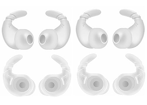 ホワイト 交換用イヤーピース カナル型 ケースはありません、両耳あります Amazon | A-Pcas カナル型イヤホン用 落下防止イヤーピース イヤー